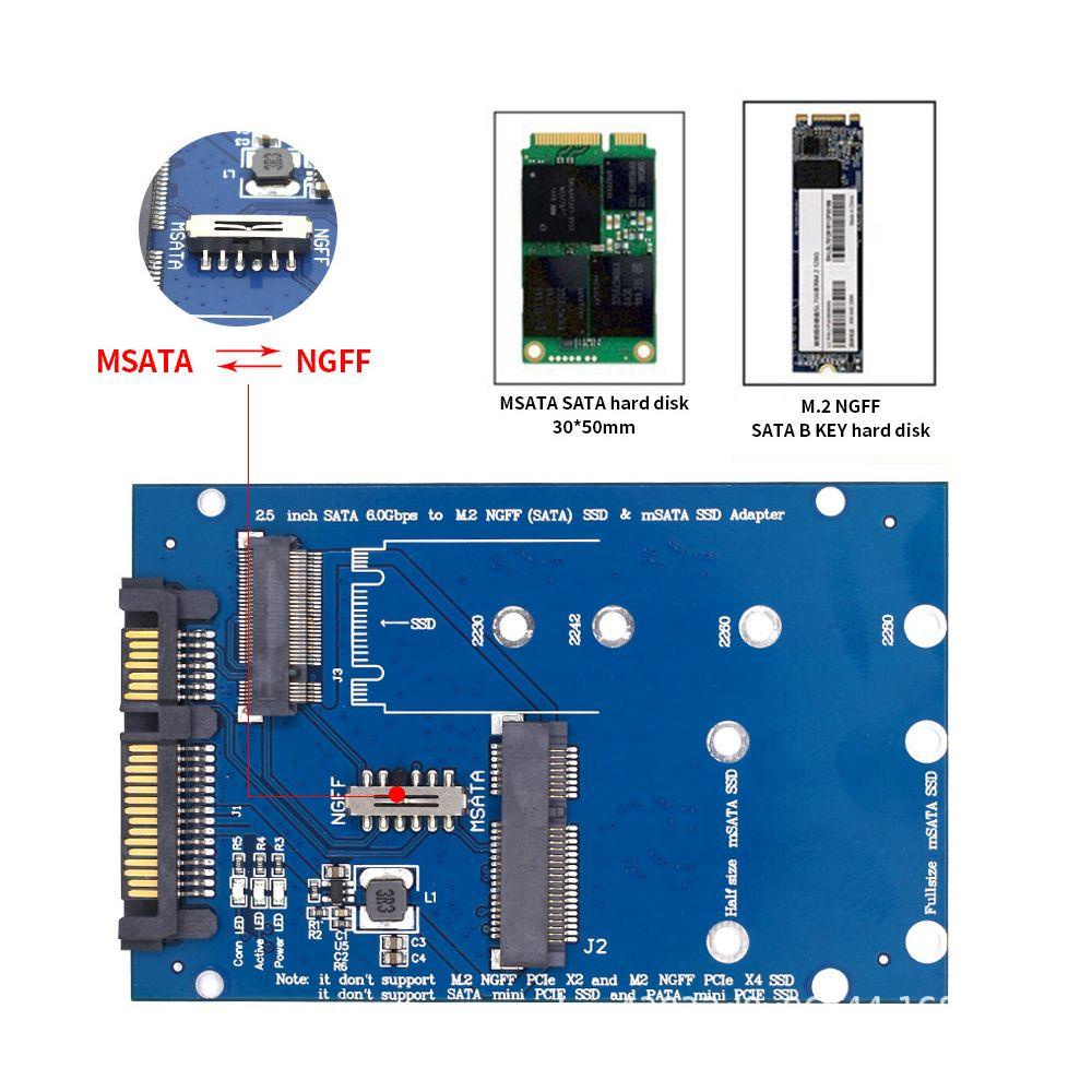 Plat Adaptor PREVA Professional SATA SSD To SATA 3.0 2.5 inch Converter Card