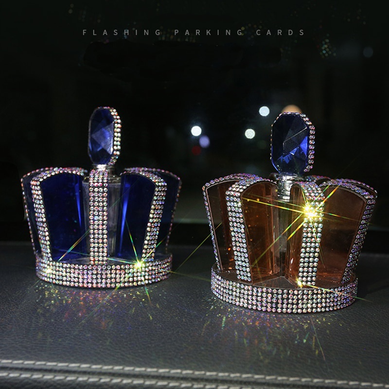 Jual PREORDER Rhinestone Crown Car Air Freshener Perfume Fragrance