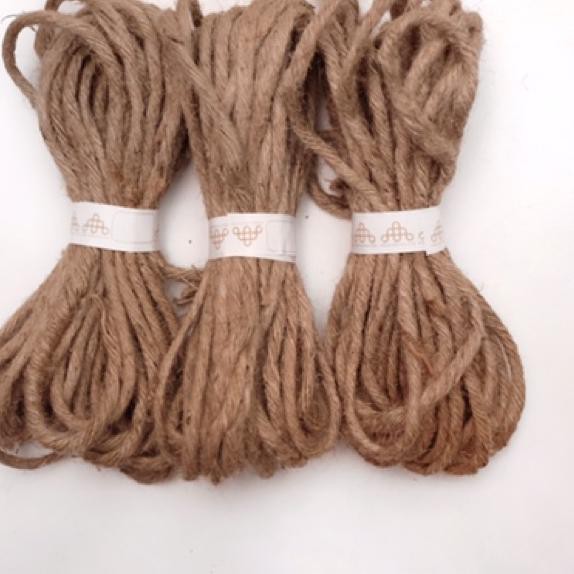 

HOT SALE!! (cze-234) TALI GONI BESAR 10 METER 18 PLY - TALI RAMI - JUTE ROPE
