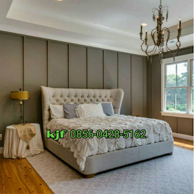 Dipan mewah dipan minimalis konsep modern full kancing