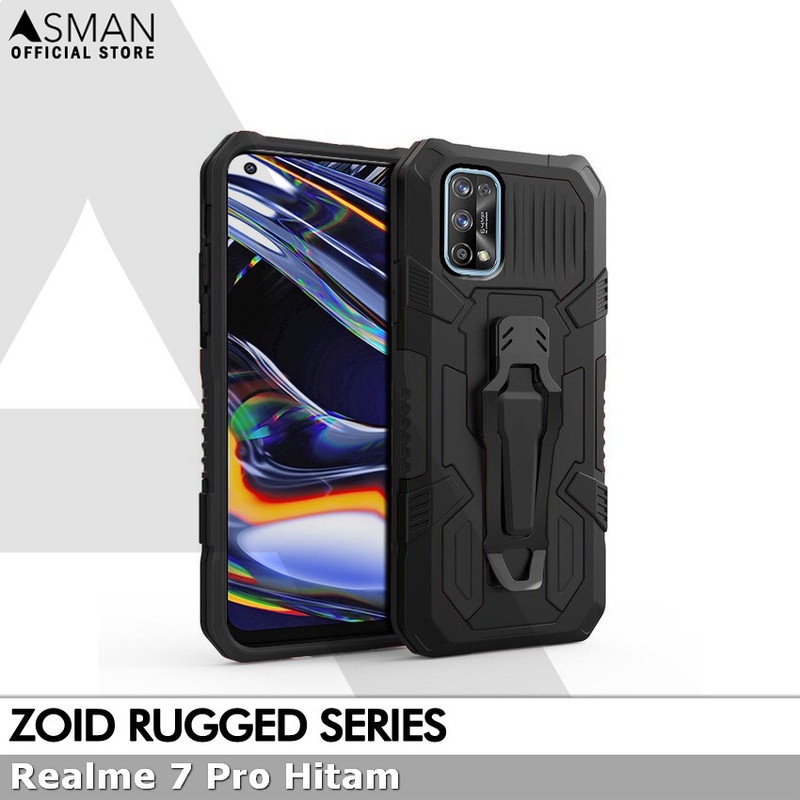Asman Case Realme 7 Pro Zoid Ruged Armor Premium
