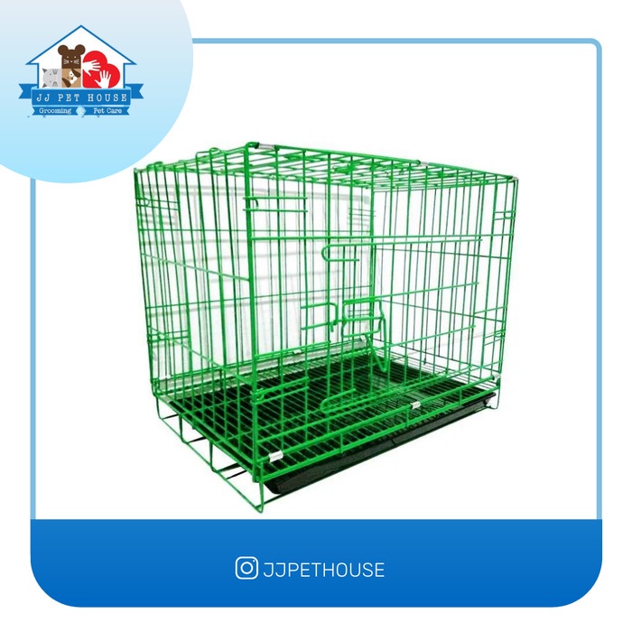 kandang anjing lipat pet cage gdy029b for dog size 33x45x41