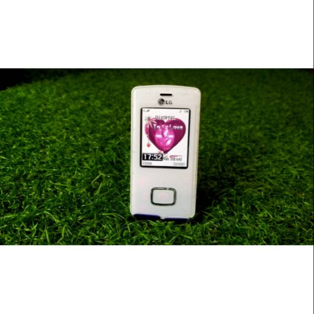 HP Jadul LG KG800 Slide White Normal Siap Pakai Not KE800 Atau Chocolate