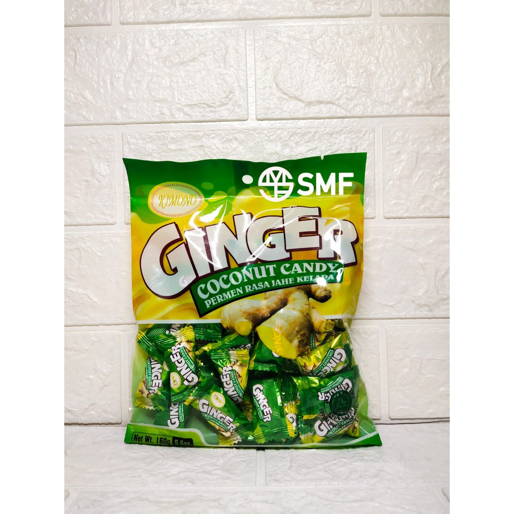 

Kimono ginger Permen jahe kelapa 160gram exp 12.23