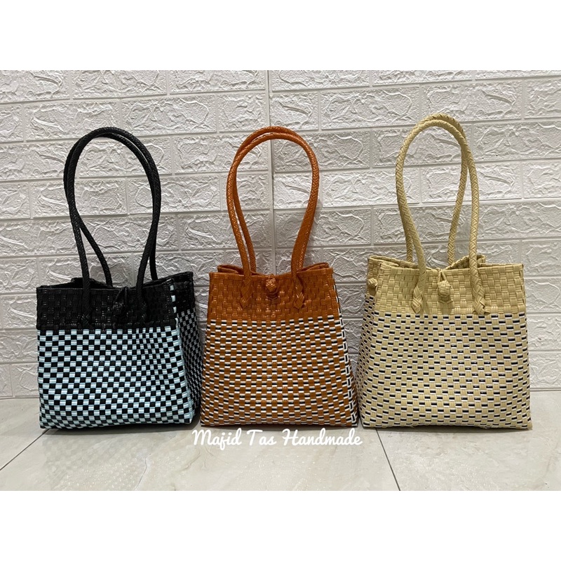 MAJID - Tote Bag Jali Tindhareza / Tas Jali Premium