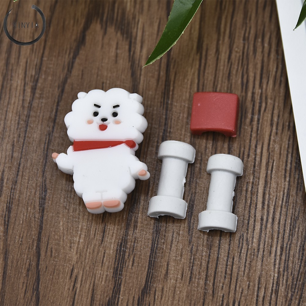 KPOP Bangtan Boys BT21 Cute Phone Charge Cable Conector Protector TATA COOKY VAN