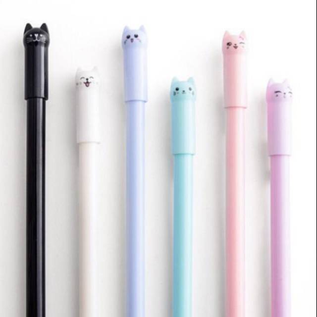 

PULPEN KUCING COLORFUL / PENA KARAKTER / PENA LUCU CAT / PULPEN CAT