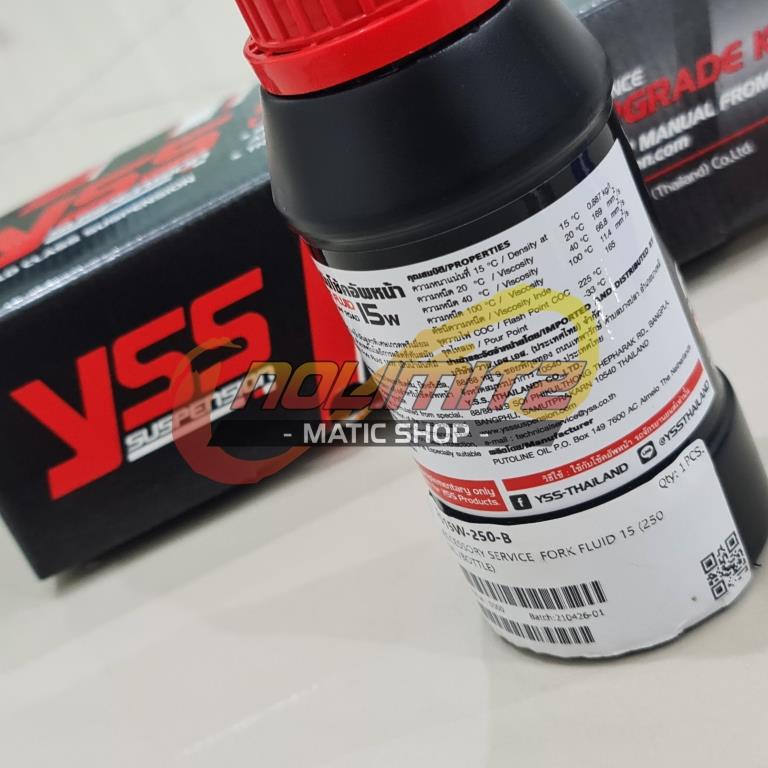 Fork Upgrade Kit YSS Per Shock Depan Free Oli Yamaha NMAX 2020