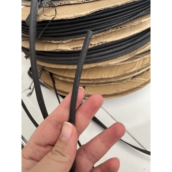 ECER SELONGSONG KABEL BAKAR HEAT SHRINK TUBE CABLE 1,5 3,5 5 6 7 8 10 12 14 mm PER METER PELAPIS KABEL