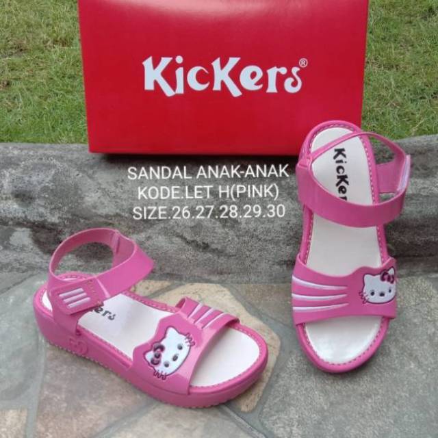  SANDAL  ANAK  ANAK  HELLO KITY KODE LET H  SIZE 26 30 