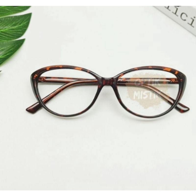 Frame Kacamata Minus Anti Radiasi Fashion Minna 605 Cat Eye Wanita TERMURAH