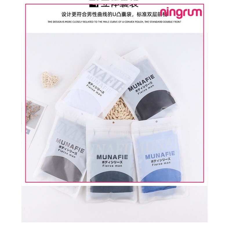 Ningrum Pakaian Dalam Pria Celana Dalam Pria Sempak Pria Celana Kolor CD Pria - Boxer Munafie Underwear Pria Men Boxer - 2302