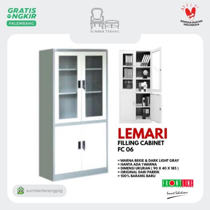 

[[COD]] Lemari Arsip Kantor Besi Kaca / Lemari Filling Cabinet Frontline FC 06 SPECIAL Kode 1425