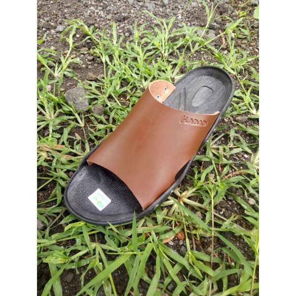 sandal pria original lancar jaya aabadi 004 moca