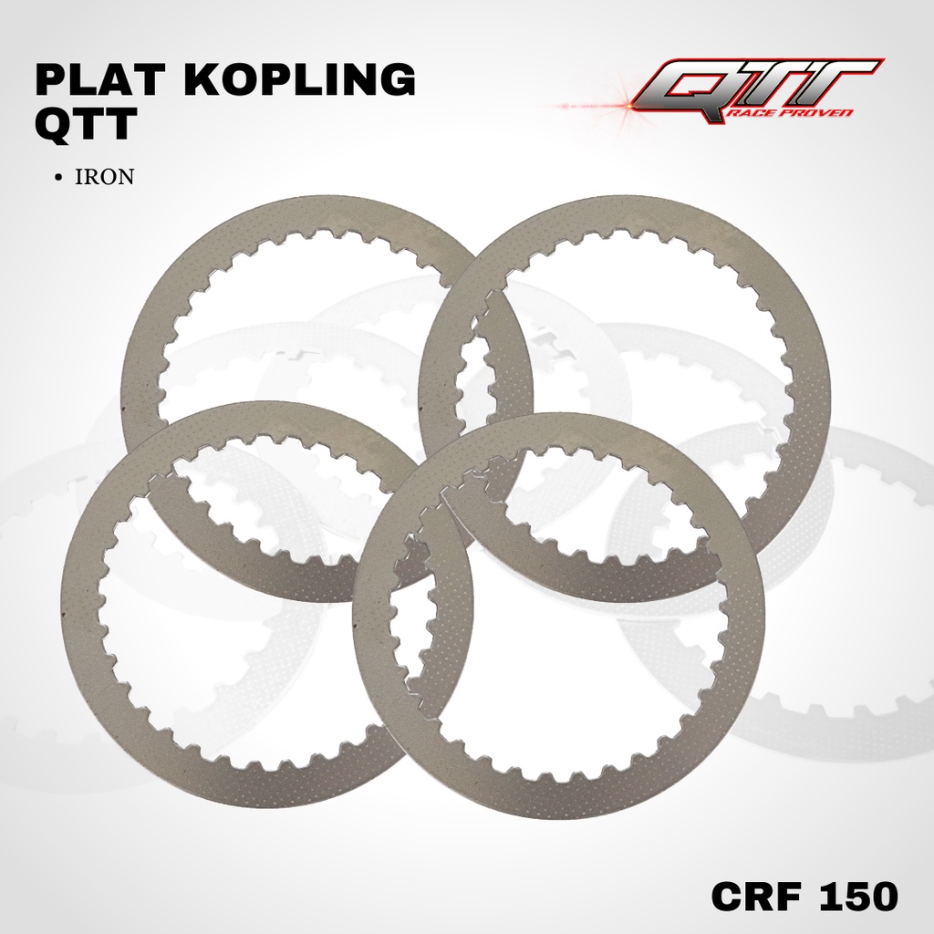 Plat kopling QTT Crf 150 Verza cbr 150 old sonic 125 CS1 Iron