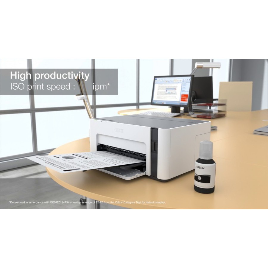 Printer Epson M1120 Monochrome WiFi Eco Ink Tank - Garansi 2 Tahun