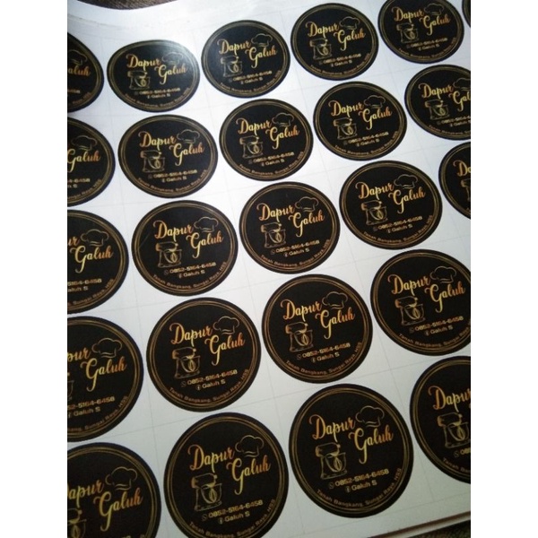 

Cetak Stiker Produk ukuran 5x5cm