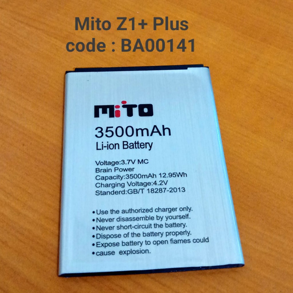 Batre baterai baterry Mito Ba00141 Mito Z1+ Z1 plus