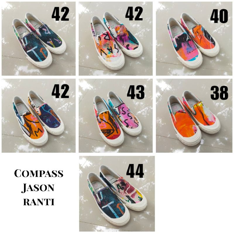READY ALL SIZE - COMPASS X JASON RANTI ARTWORK 1 2 3 5 6 - MDN
