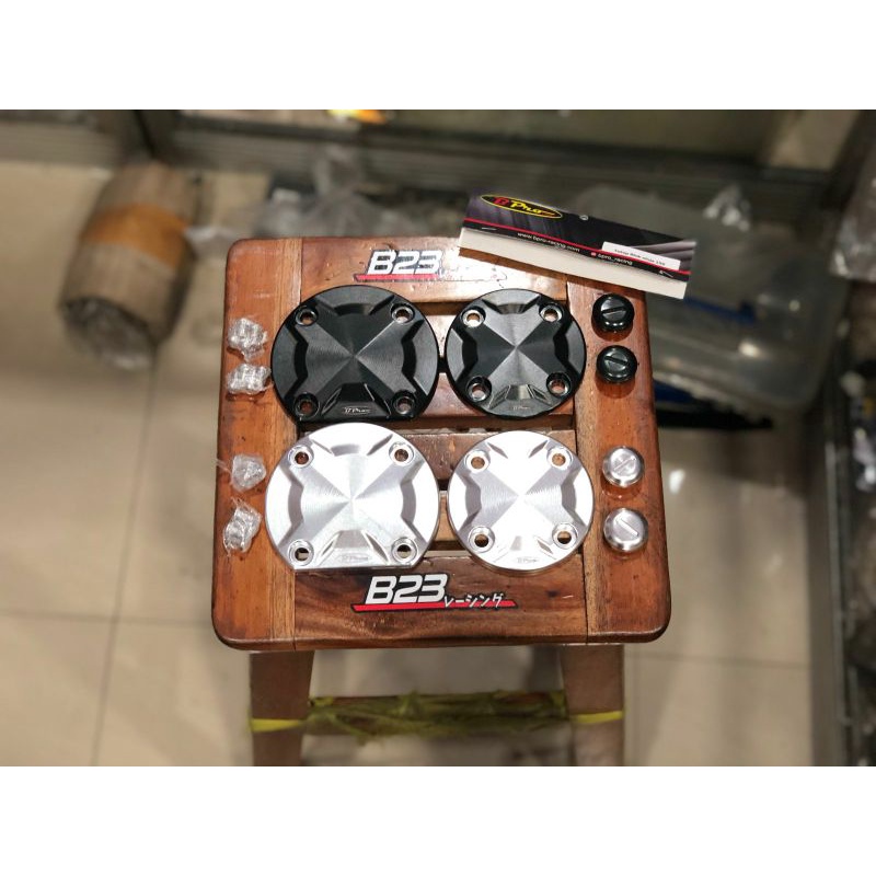 cover blok mesin bpro kawasaki ninja r rr full set cnc tutup magnet b pro racing original