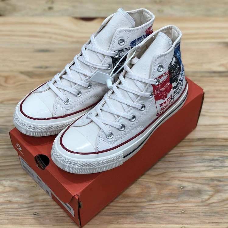 Converse 70s High x Andy Warholl Soup Tomatto