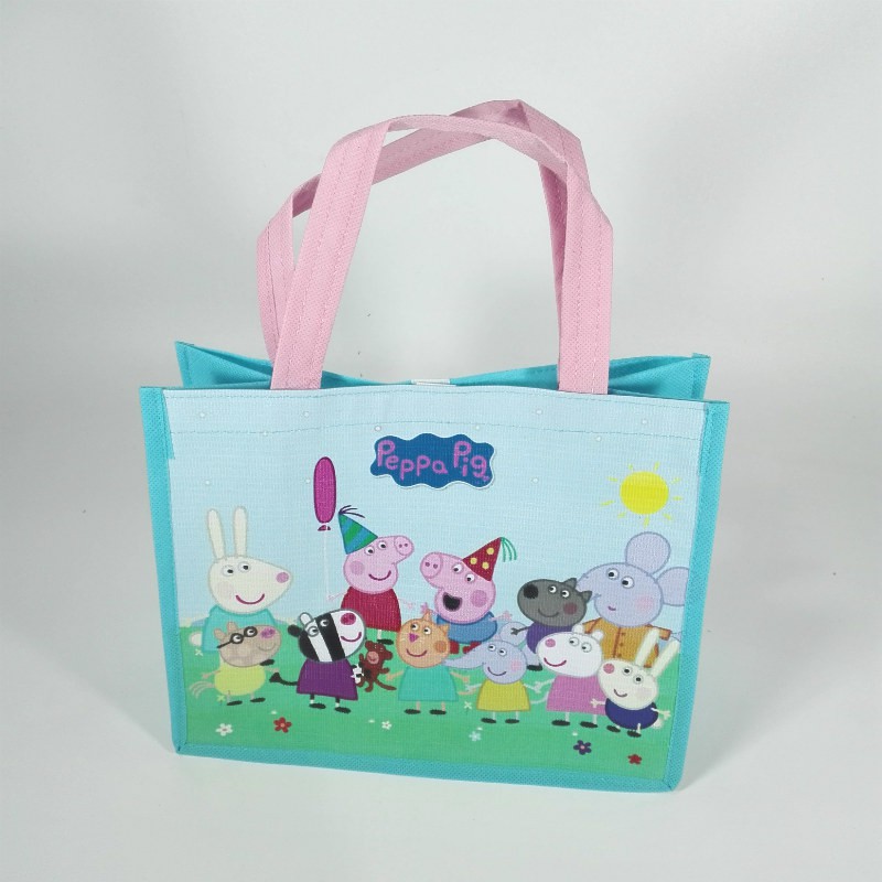 Tas Ultah Anak Peppa Pig / Tas Souvenir Ulang Tahun Peppa Pig / Goodie Bag Pepa Pig Terlaris Murah