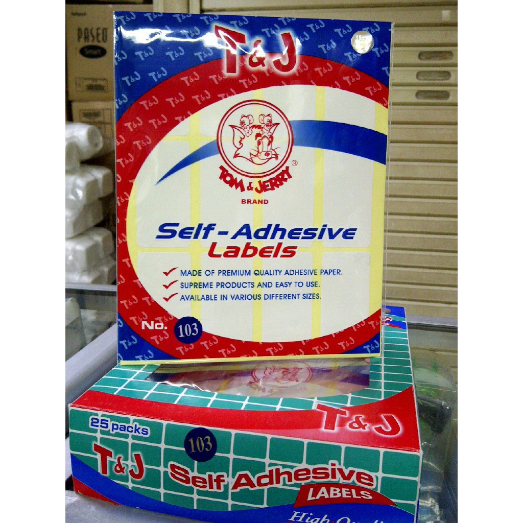 Label Tom and Jerry no.103 Shopee Indonesia