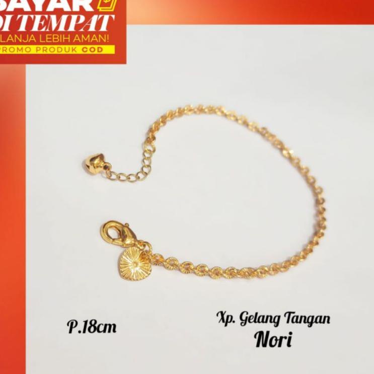 New collection TITANIUM Gelang & Kalung *TITANIUM* rantai Nori ukir logam emas tidak karat tidak lun