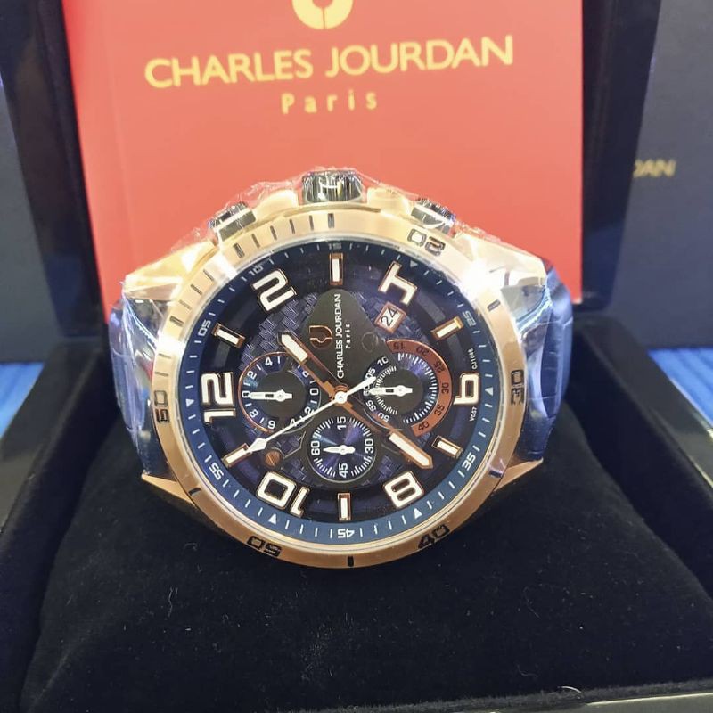 Jam Tangan CHARLES JOURDAN Men CJ1046-1585C Blue