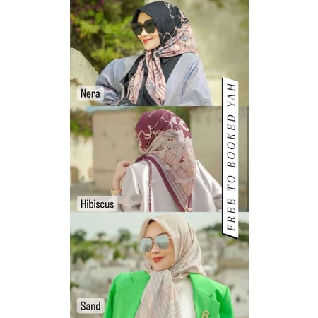 Chain II La Bella Series Buttonscarves [Nera, Hibiscus, Sand]