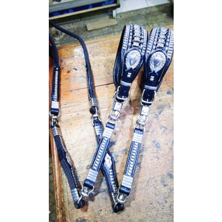 Kala Patiak Patah 3 Kulit Asli / Tali Petik Anjing Ras Lebar Kalung 4/5 Jari Murah