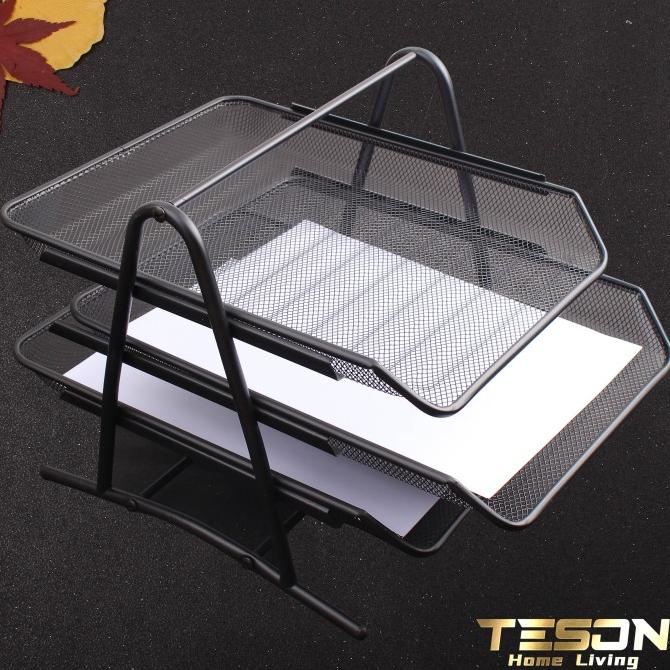 

Rak Kertas Dokumen Surat 3 Susun / Paper Document Letter Tray 3 Tier Terlaris