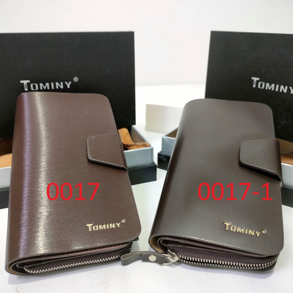 Dompet TOMINY Dompet Kulit Asli Model Panjang Import 0017/0017-1