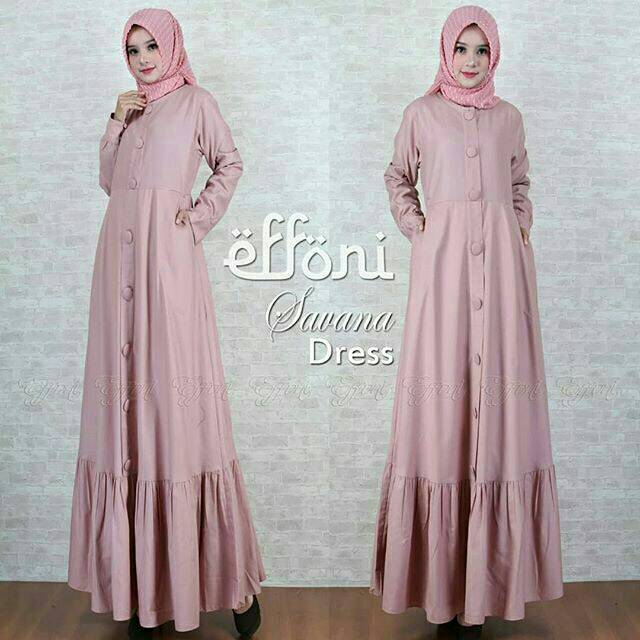 Gamis cantik Savanah by Effoni
