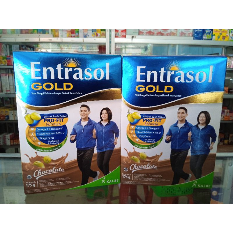 

ENTRASOL GOLD COKLAT 185GR