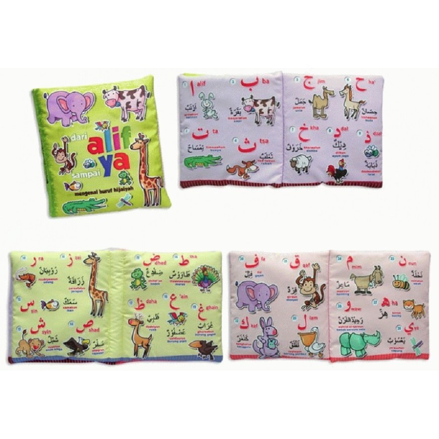 Buku Bantal / Softbook Edukatif Murah