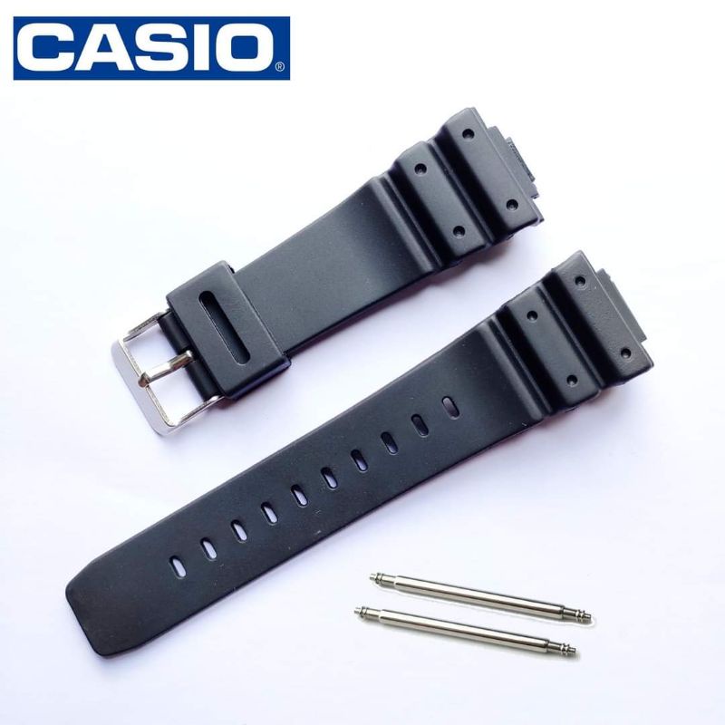 STRAP TALI JAM TANGAN CASIO MCW100H MCW-100H TALIJAM RUBBER MCW 100H