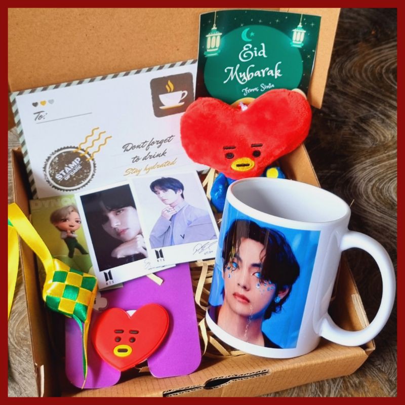 Hampers Lebaran BTS / Kado Lebaran BT21 / Parcel Idul Fitri