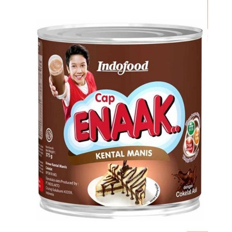 Susu Kental Manis Cap Enak kaleng 370gr