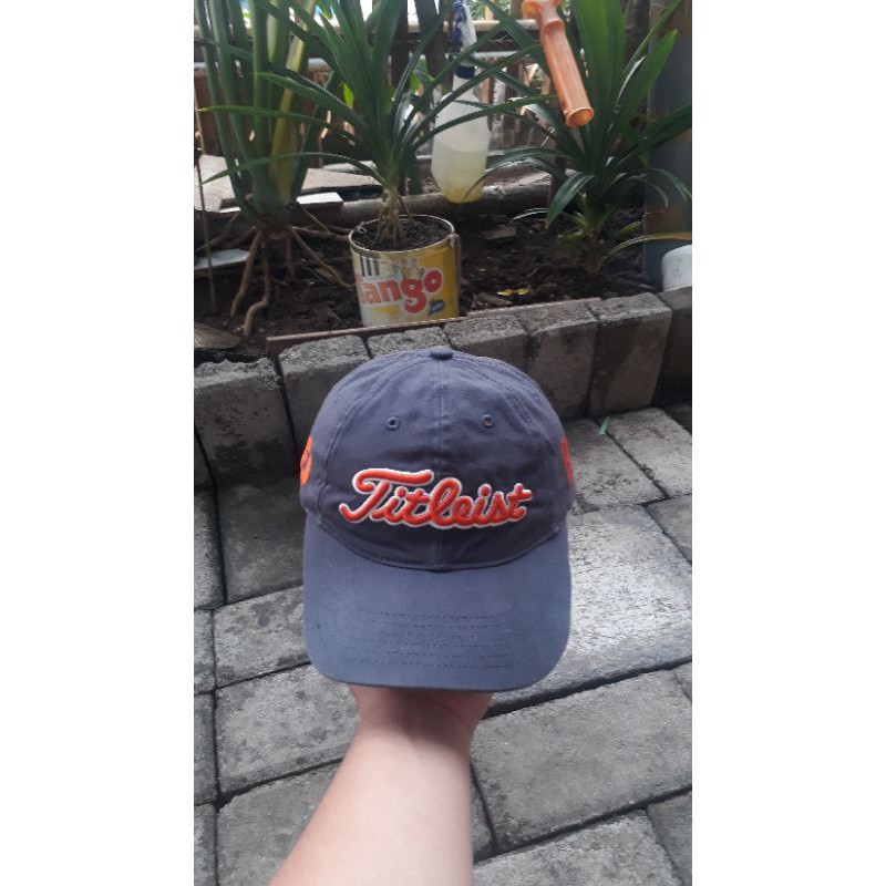 Cap / Topi Titleist Golf Second Import