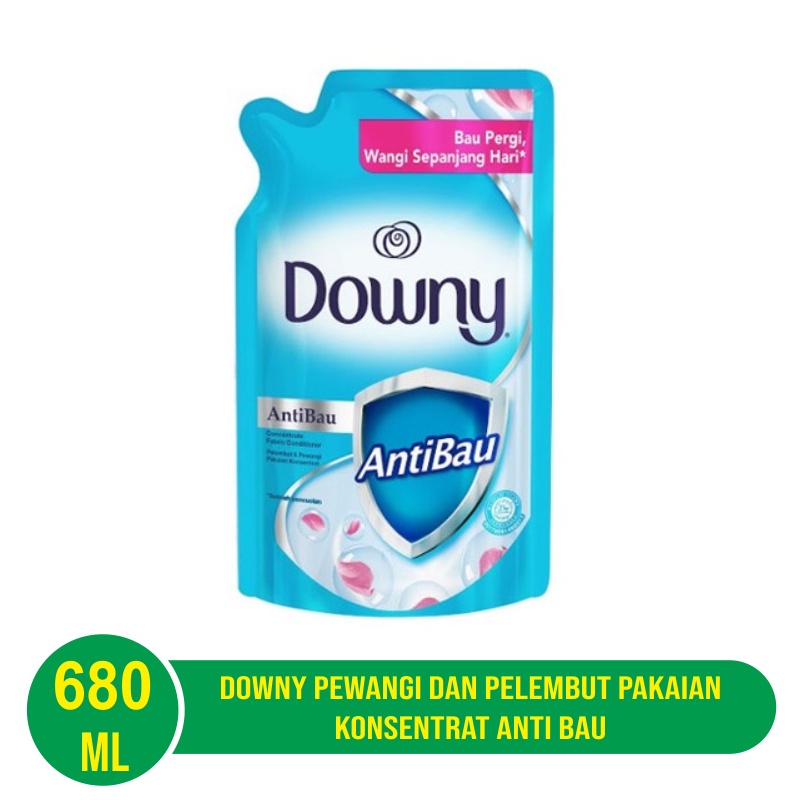 Downy Pewangi dan Pelembut Pakaian Konsentrat Anti Bau 680ml