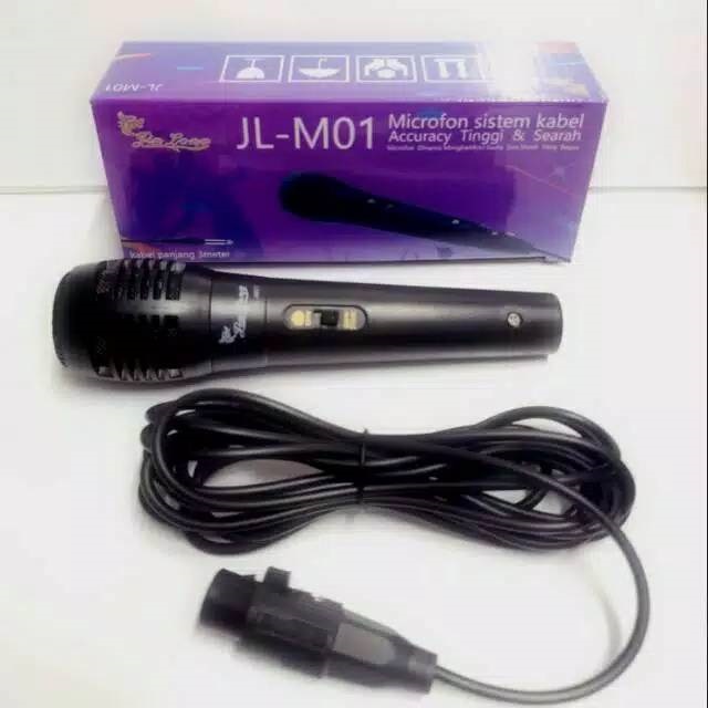 MIC KABEL COLOKAN BESAR MIC IFANCI M-555-K MICROPHONE KARAOKE / PIDATO / DLL