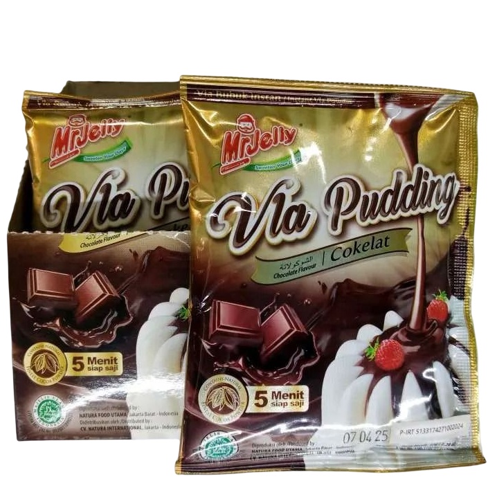 

MrJelly Vla Pudding Cokelat 15gr Bubuk Instant