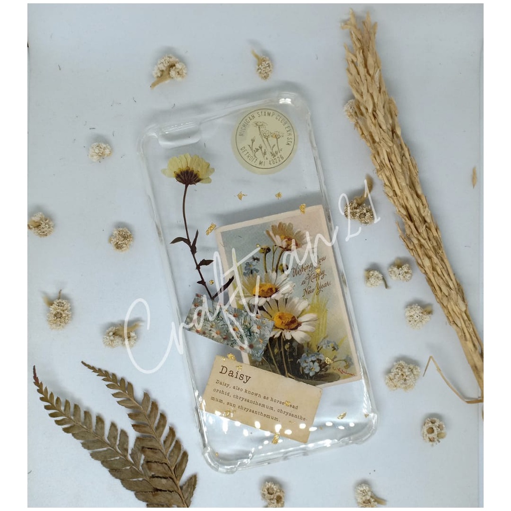 Custom Case / casing Resin Aesthetic Vintage (Android iPhone) All type