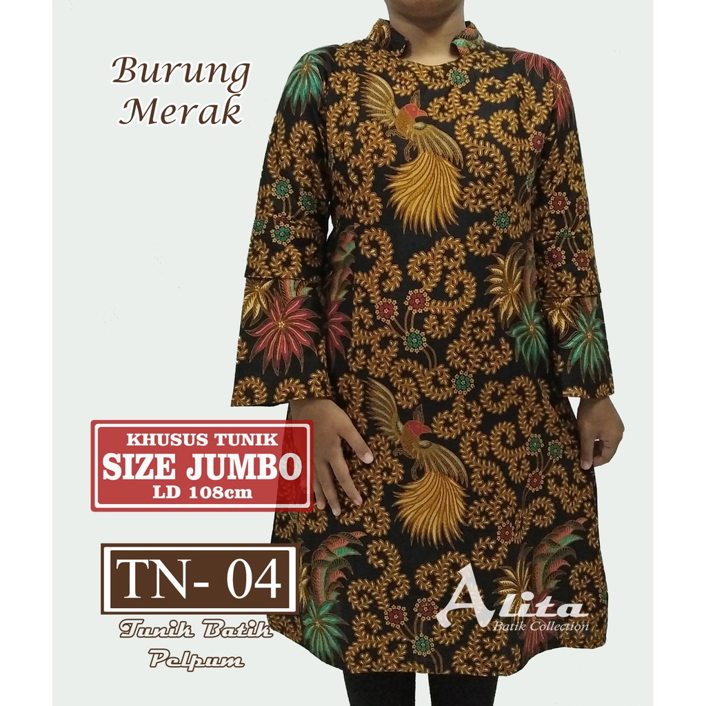 Tunik Batik Atasan Batik Jumbo