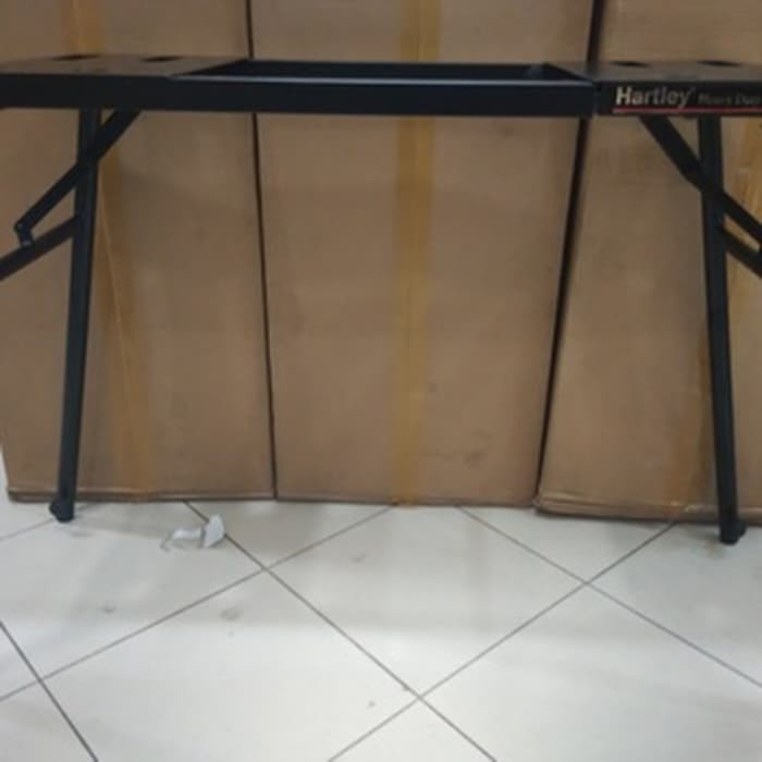 Stand keyboard meja Hartley