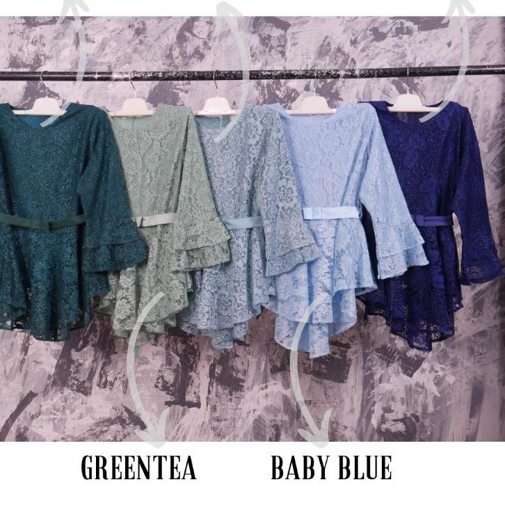 [ PART 2 ] kebaya modern brukat Rinjani harga paling murah bahan tidak panas Atasan Kebaya Brokat / 