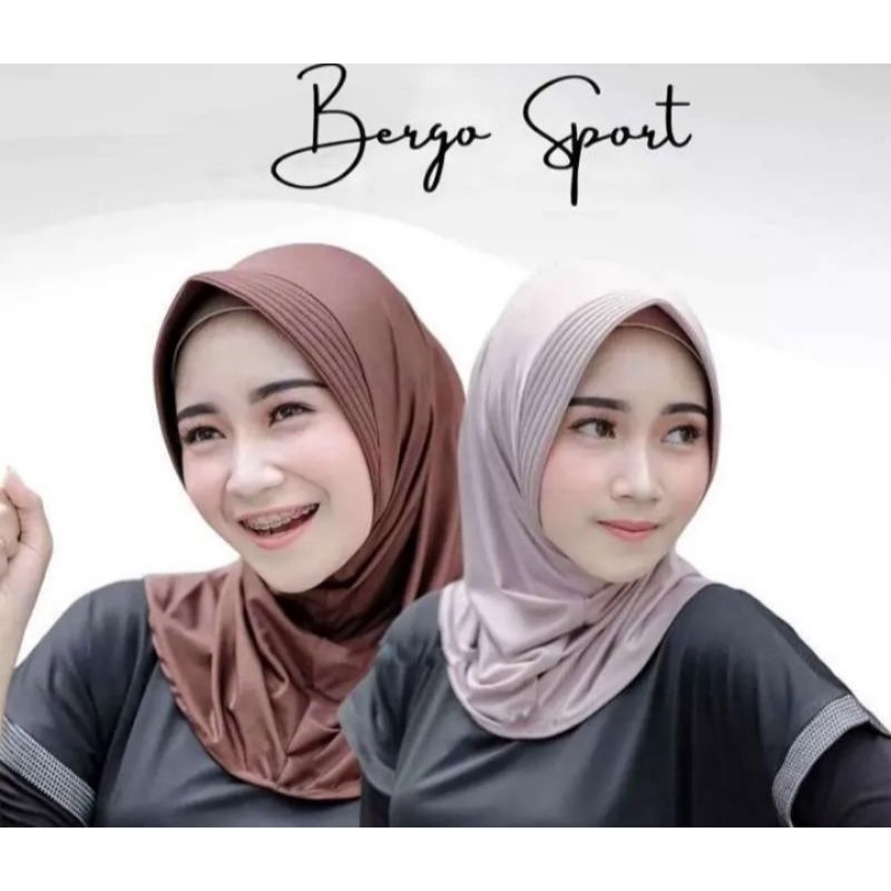 JIBAB SPORT MURAH/JILBAB LYCRA INSTAN