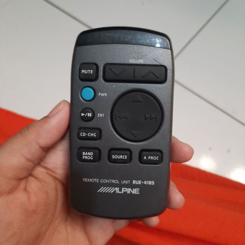 REMOTE REMOT TAPE MOBIL ALPINE RUE-4185 ORIGINAL