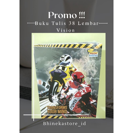 

Buku Tulis Vision 38 Harga Perbuku Isi 38 Lembar